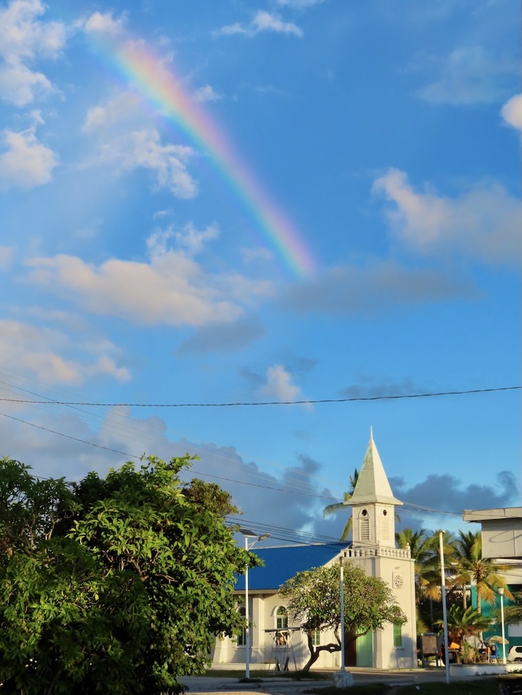 Rainbow in Nauru
